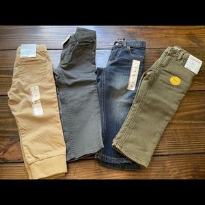 Bundle. 4 pair of boys 2T pants.